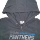 Womens Black NFL Carolina Panthers NFL Full Zip Jumper