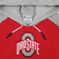Mens Grey Champion Ohio State Hoodie Jumper