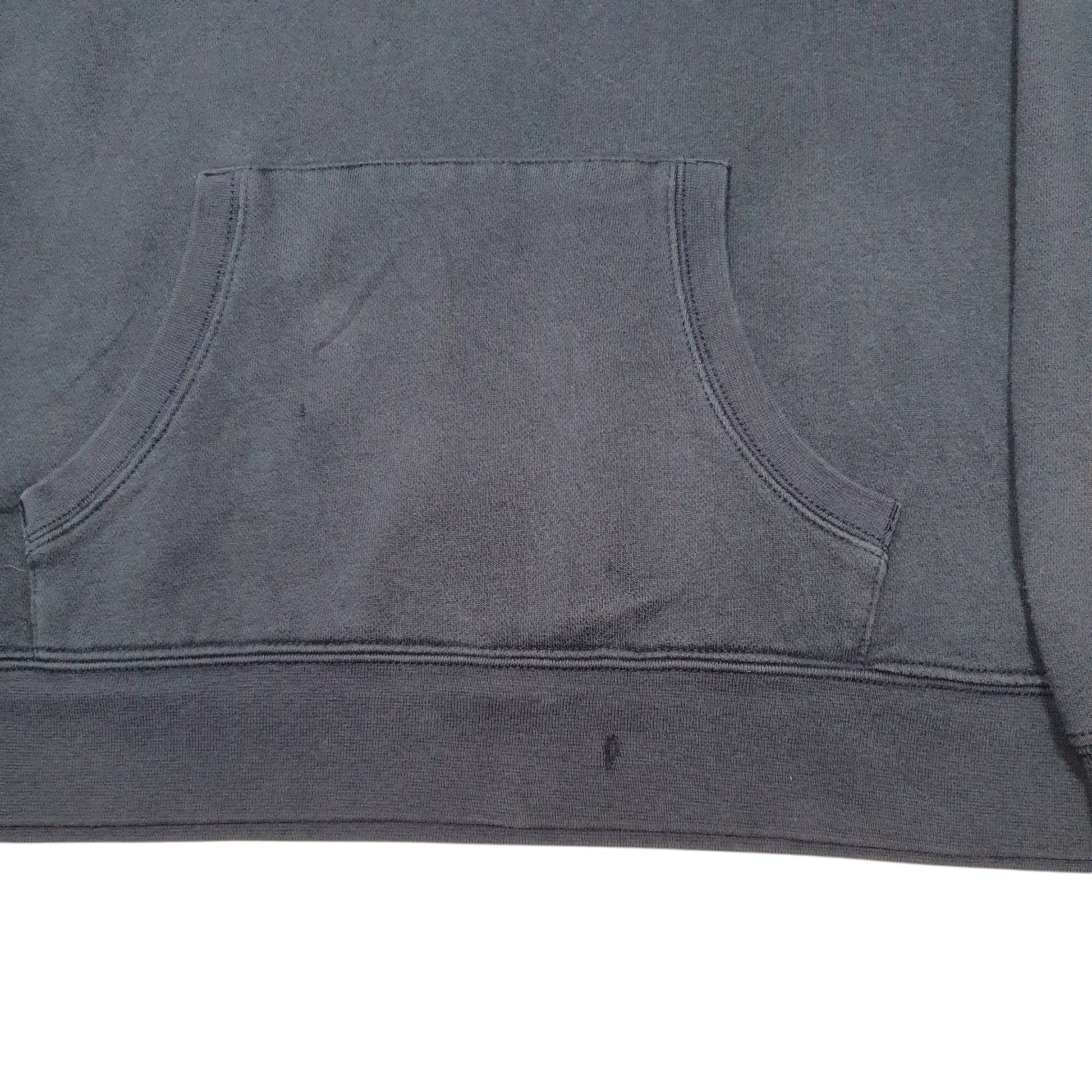 Womens Navy Champion Gonzaga Bulldogs USA Spellout Hoodie Jumper