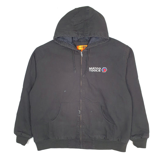 Mens Black Cornerstone Active Chore Matco Tools  Coat