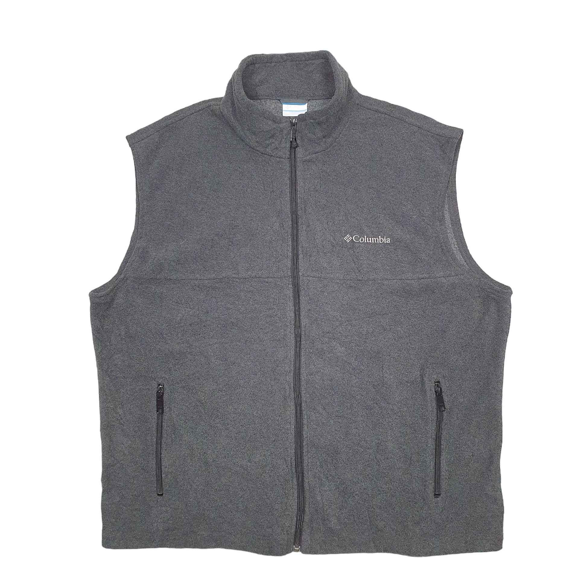 Mens Grey Columbia Get Gilet Jumper