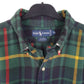 Mens Green Ralph Lauren Flannel Overshirt Long Sleeve Shirt