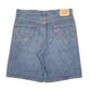 Mens Blue Levis 550 Relaxed Jorts Denim Shorts