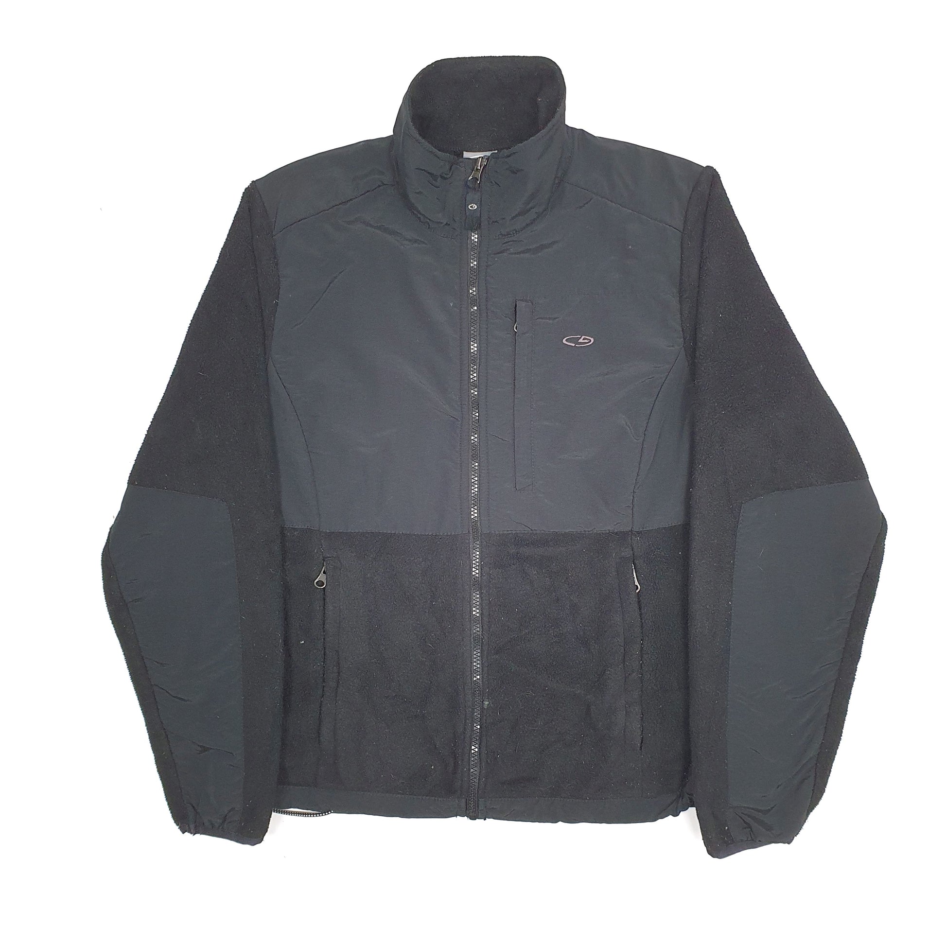 Womens Black Champion  Full Zip Jumper