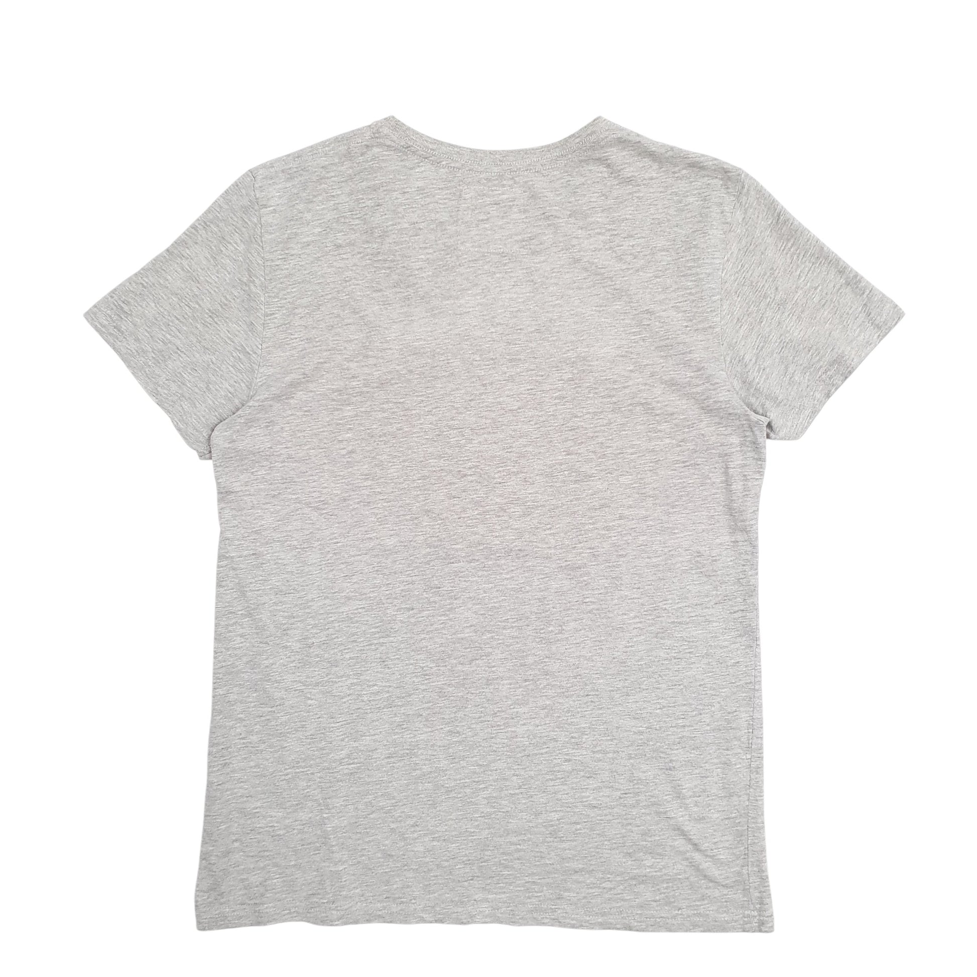 Womens Grey Levis Spellout Short Sleeve T Shirt
