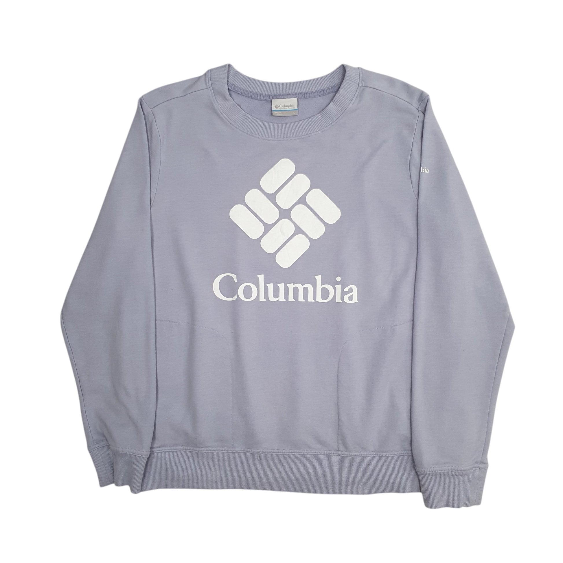 Womens Purple Columbia Sportswear Company  Crewneck Jumper