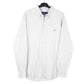 Mens Grey Ralph Lauren Oxford Long Sleeve Shirt