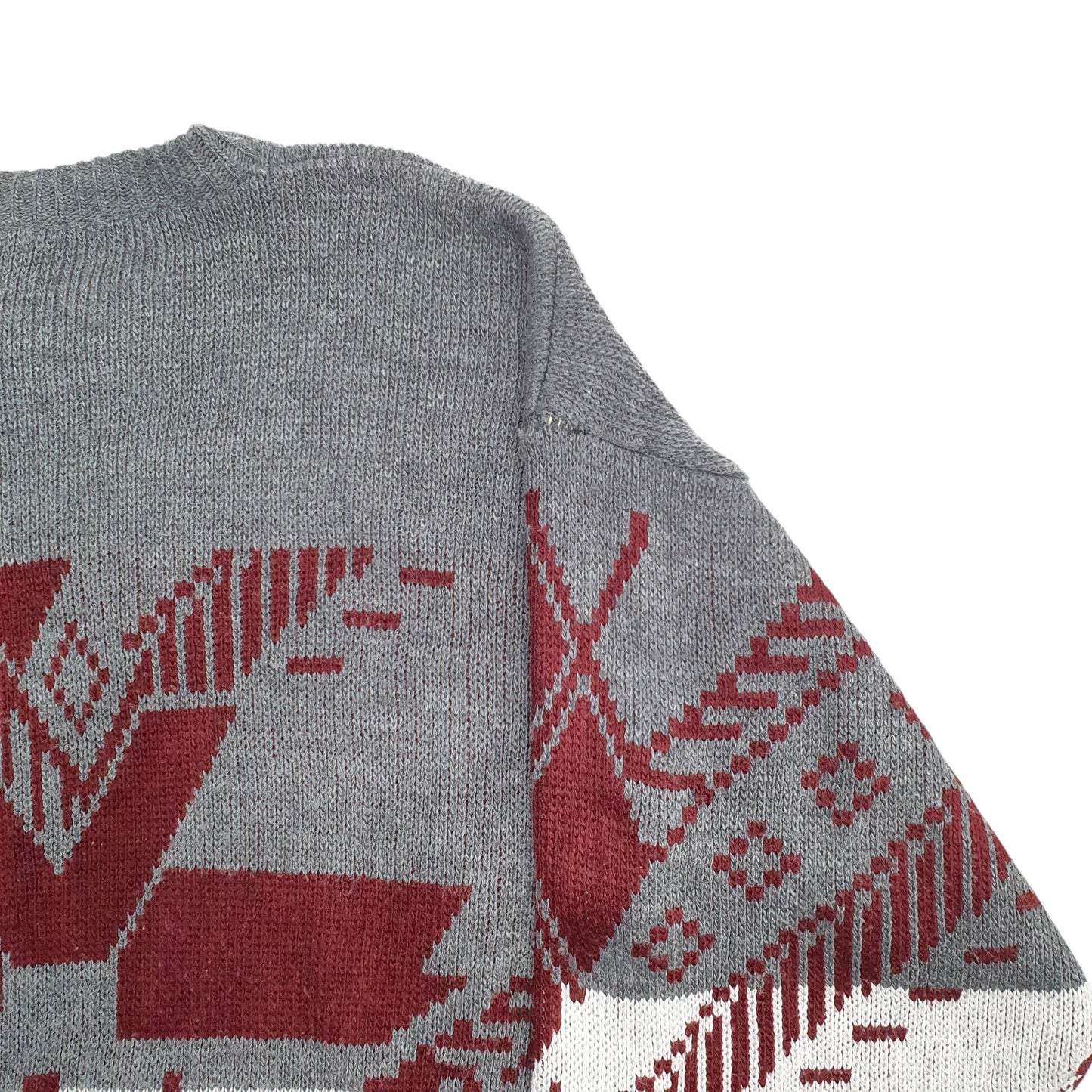 Womens Grey Gecit  Crewneck Jumper