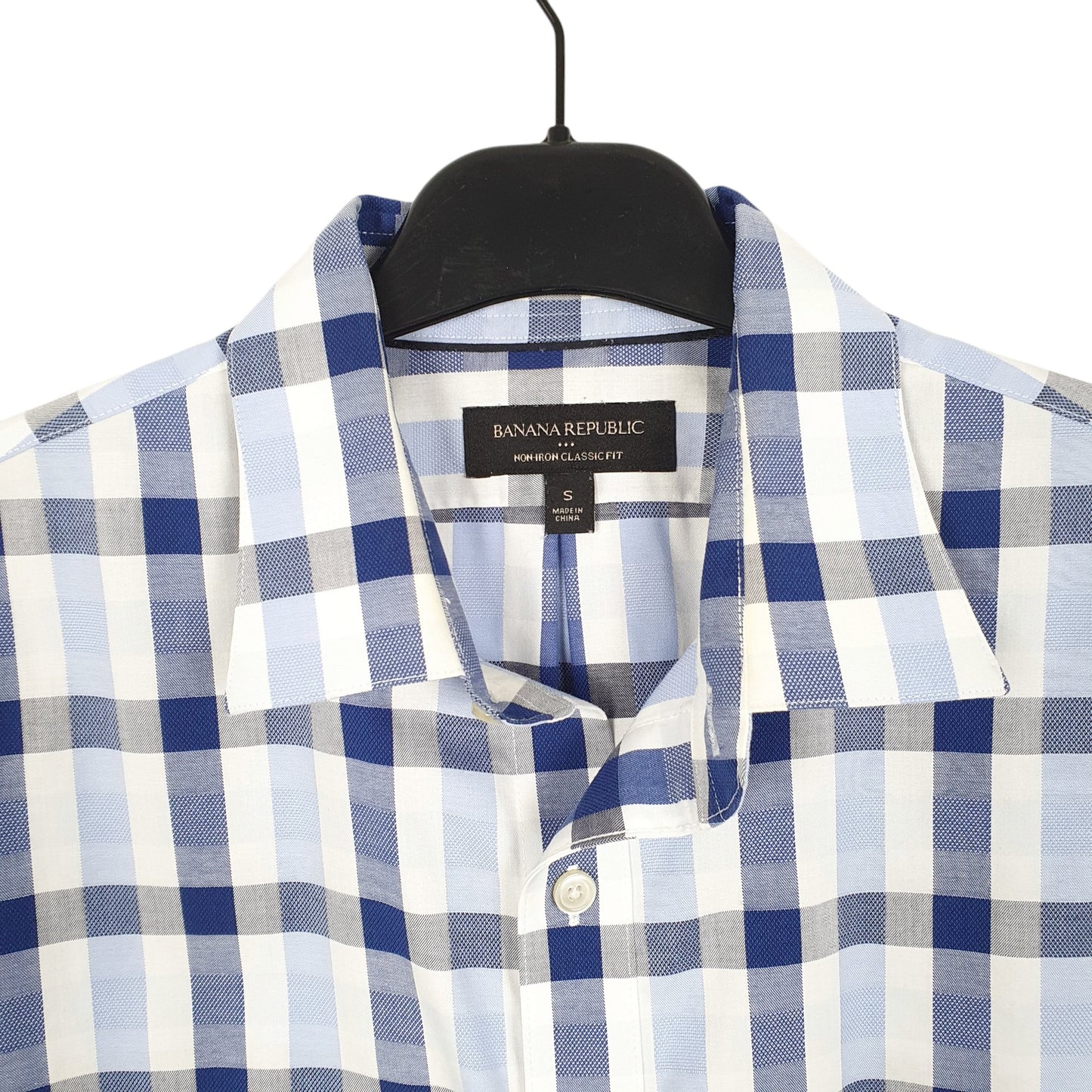 Mens Blue Banana Republic  Long Sleeve Shirt