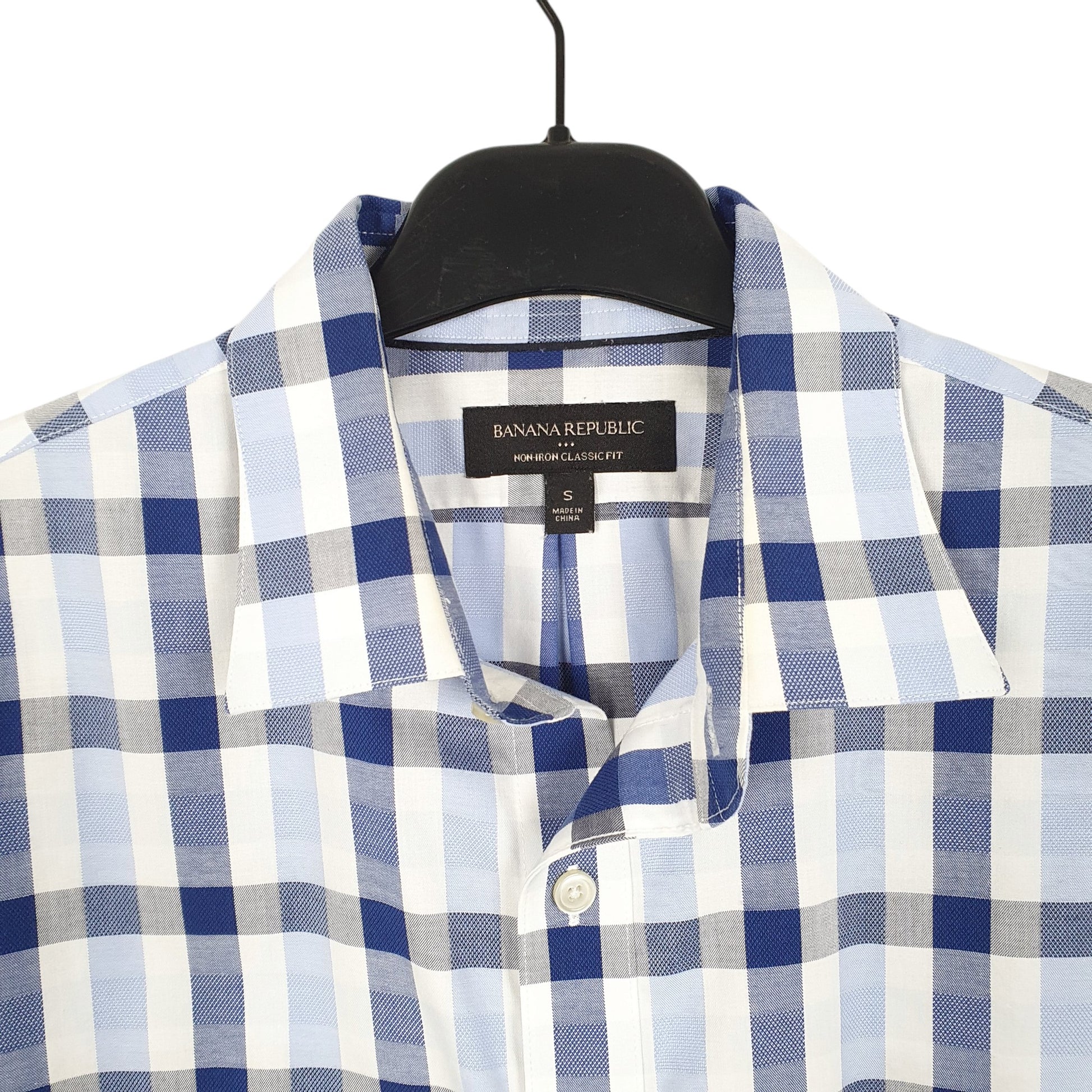 Mens Blue Banana Republic  Long Sleeve Shirt