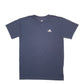 Mens Navy Adidas Climalite Short Sleeve T Shirt