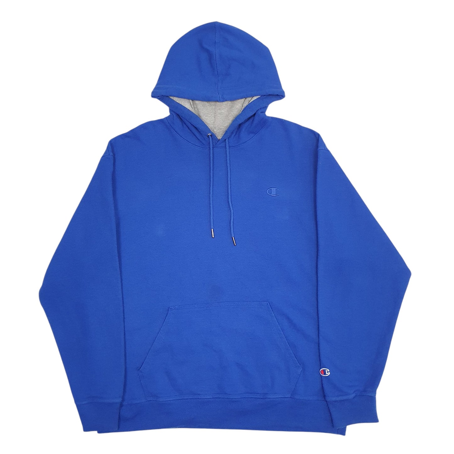 Mens Blue Champion  Hoodie Jumper