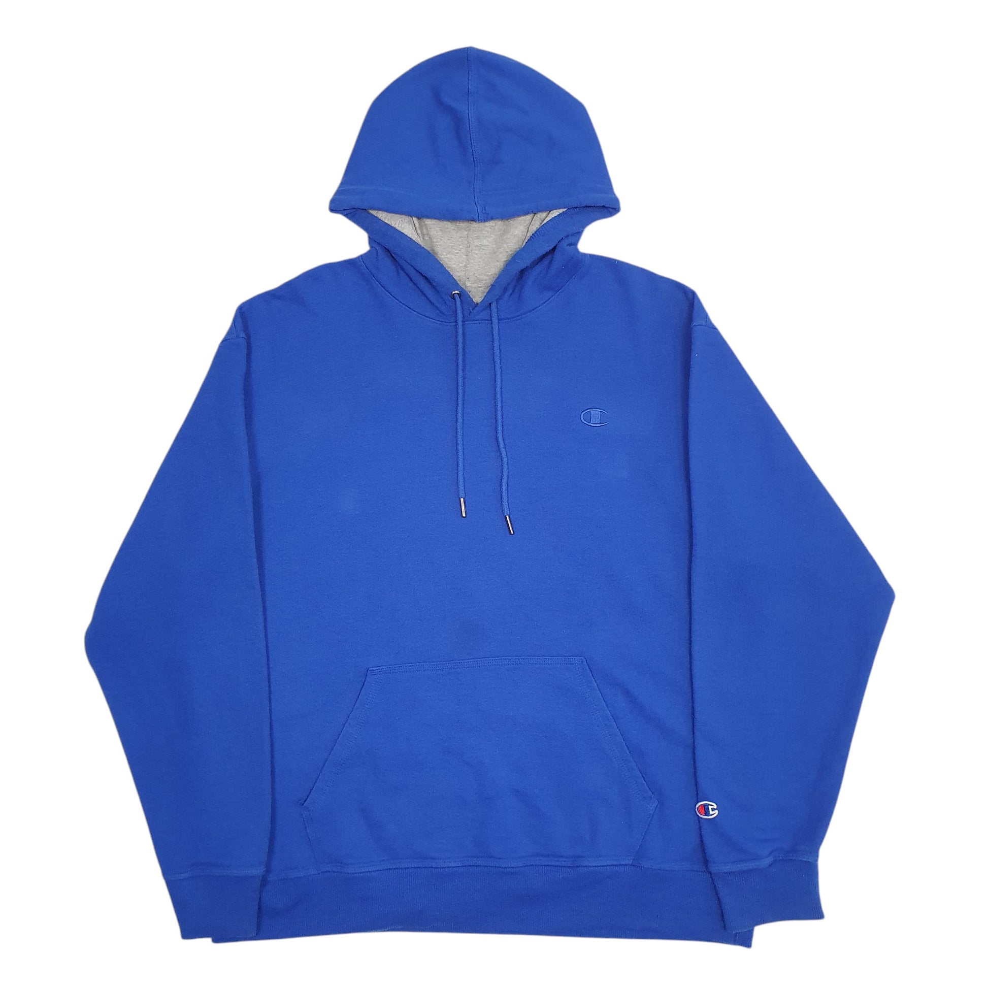 Mens Blue Champion  Hoodie Jumper