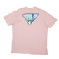 Mens Pink Columbia Sportswear PFG Fishing Short Sleeve T Shirt