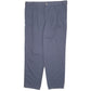 Mens Navy Lee Vintage 1980s Pleated Chino Trousers