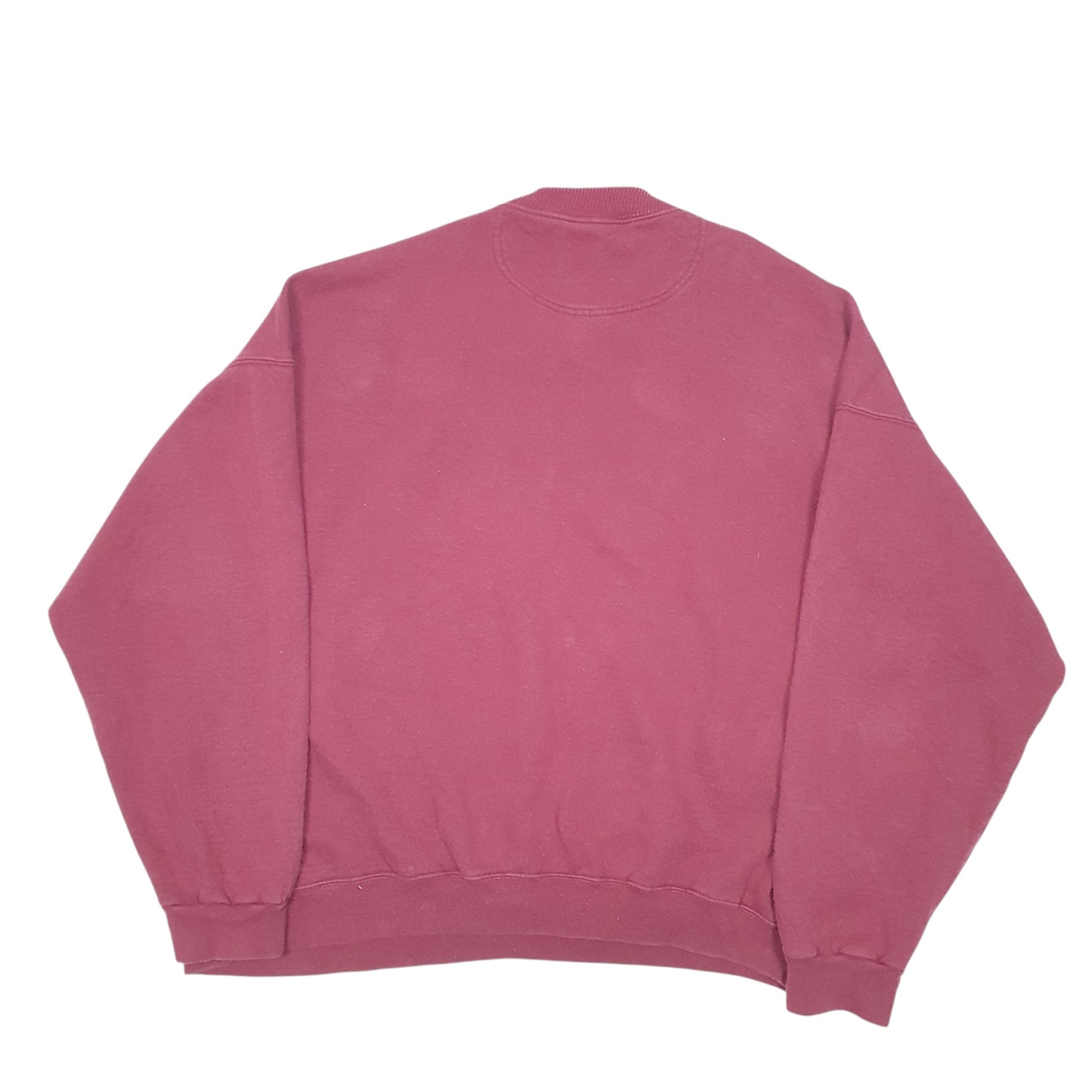 Mens Burgundy Starter Pro 80 Heavyweight Crewneck Jumper