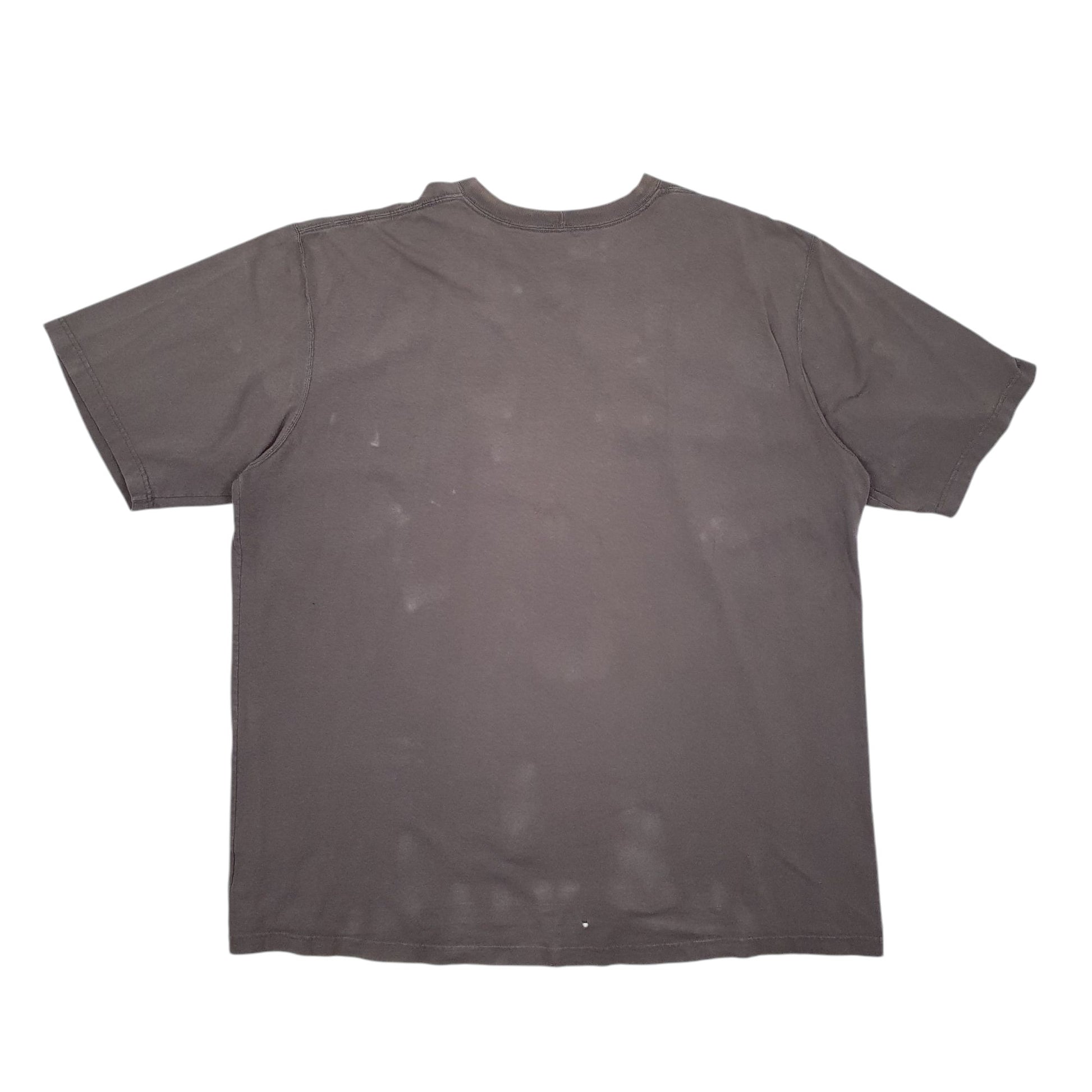 Mens Grey Carhartt Lake County co-op Short Sleeve T Shirt