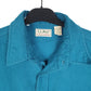 Mens Turquoise L.L.Bean Vintage Chamois Overshirt Made In USA Long Sleeve Shirt