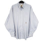 Mens Blue Tommy Oxford Long Sleeve Shirt