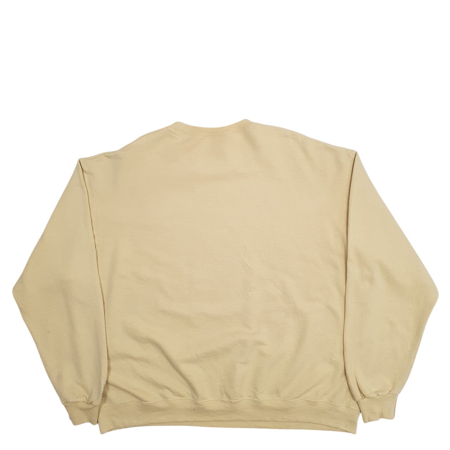 Mens Yellow Champion  Crewneck Jumper