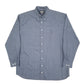 Mens Navy GANT Oxford Long Sleeve Shirt