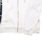 Mens White Calvin Klien  Full Zip Jumper