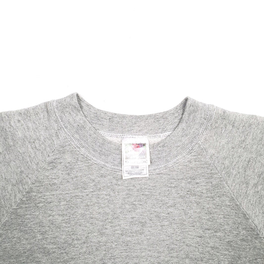 Womens Grey Fruit Of The Loom  Crewneck Jumper