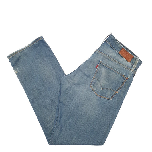 Mens Blue Levis Casual JeansW33 L32