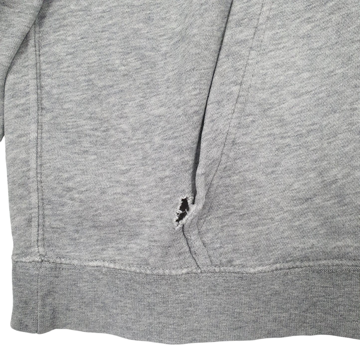 Mens Grey Nike Coopersville Soccer Hoodie Jumper