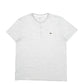 Mens White Lacoste  Short Sleeve T Shirt