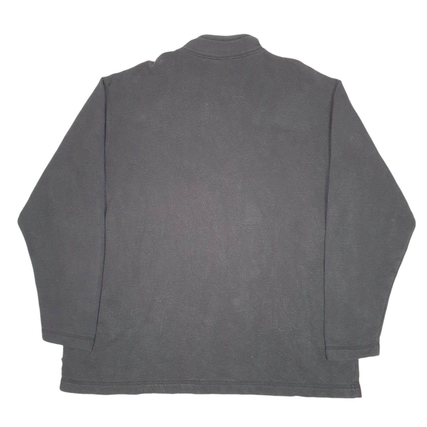 Mens Black Woolrich  Quarter Zip Jumper