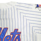 Mens White Starter Vintage 1990s 80s MLB Baseball Jersey New York Mets Short Sleeve T Shirt