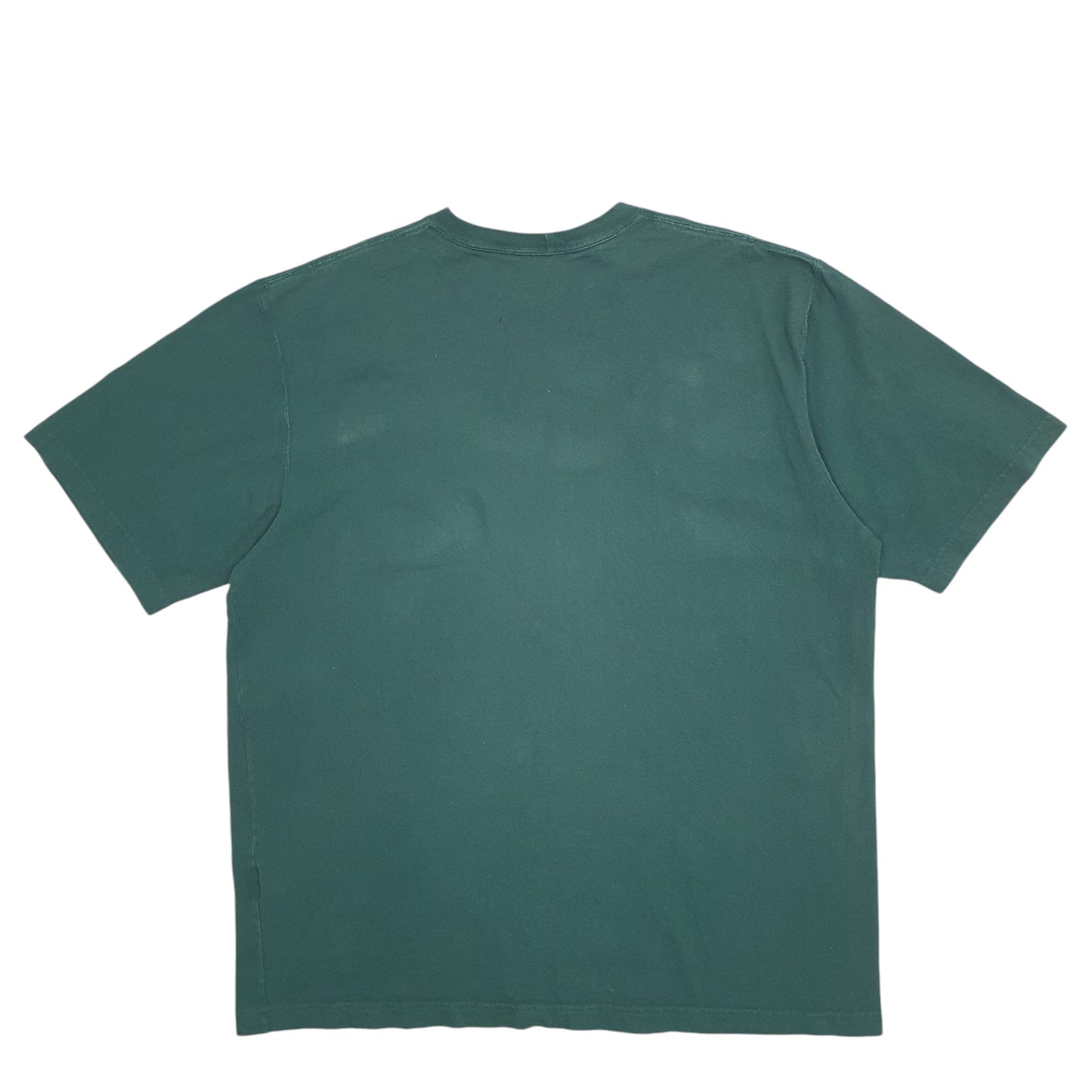 Mens Green Carhartt  Short Sleeve T Shirt
