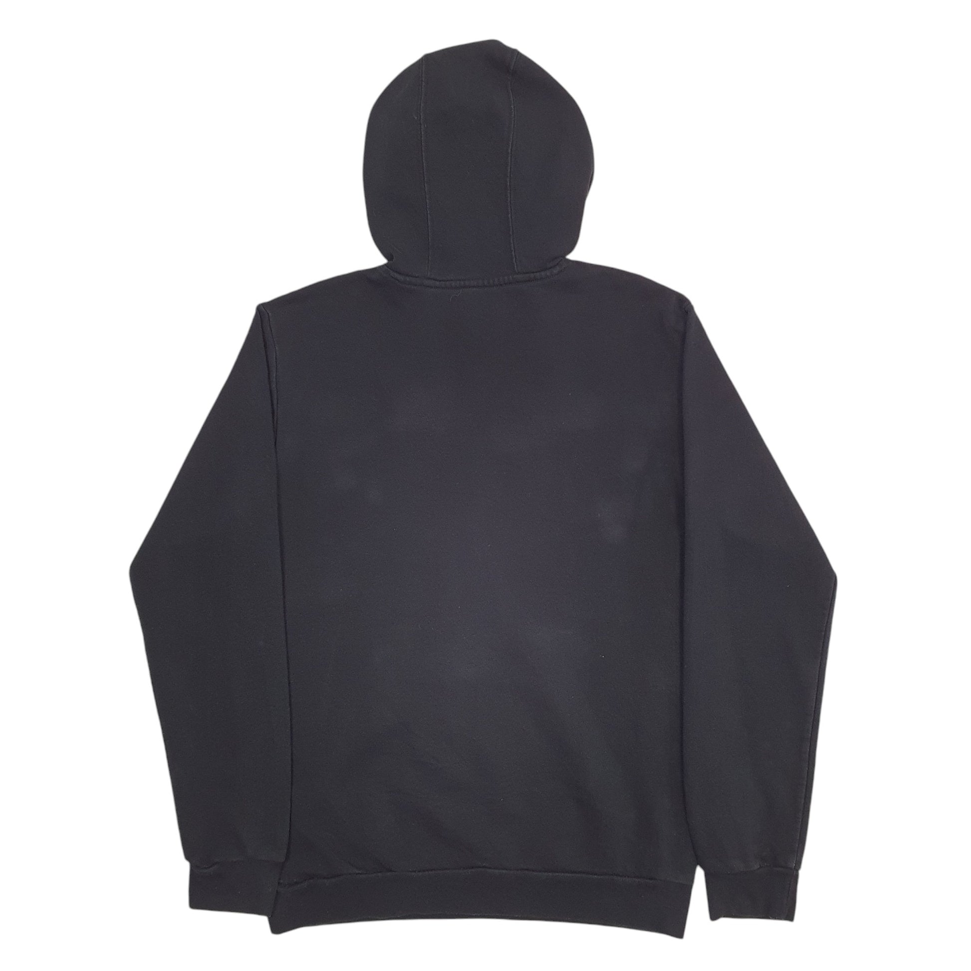 Mens Black Adidas Spellout Hoodie Jumper