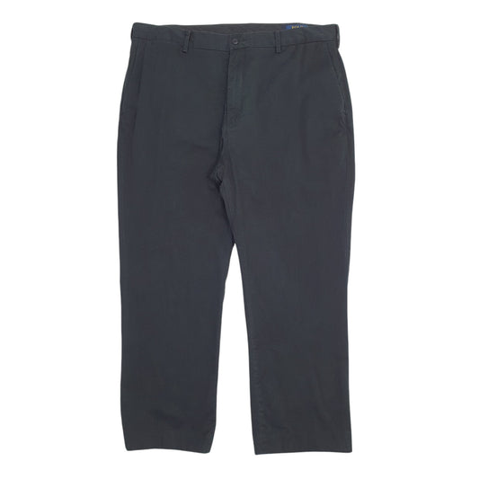 Mens Black Polo Ralph Lauren Vintage 2000's Chino Trousers