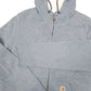 Womens Blue Carhartt Hoodie Lined Full Zip Jumper