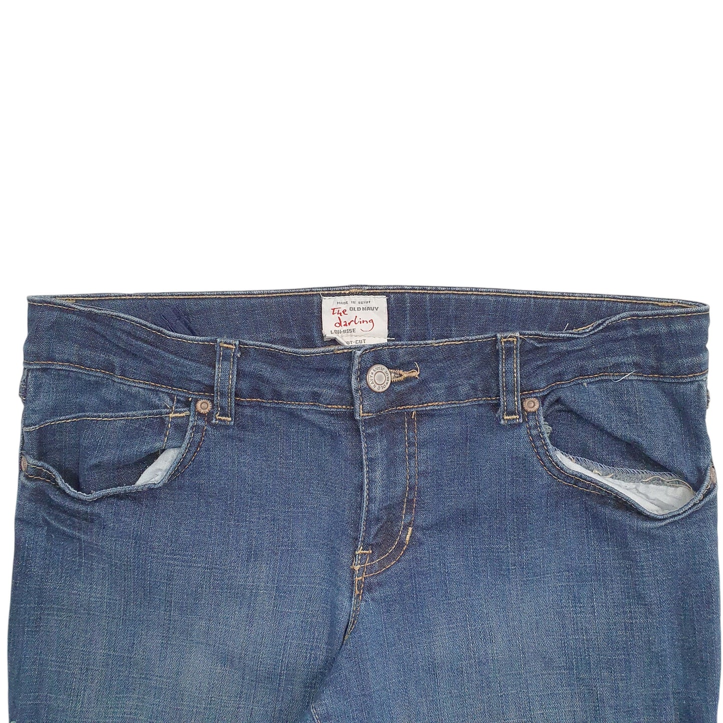 Womens Blue Old Navy Low Rise The Darling Casual JeansW30 L30