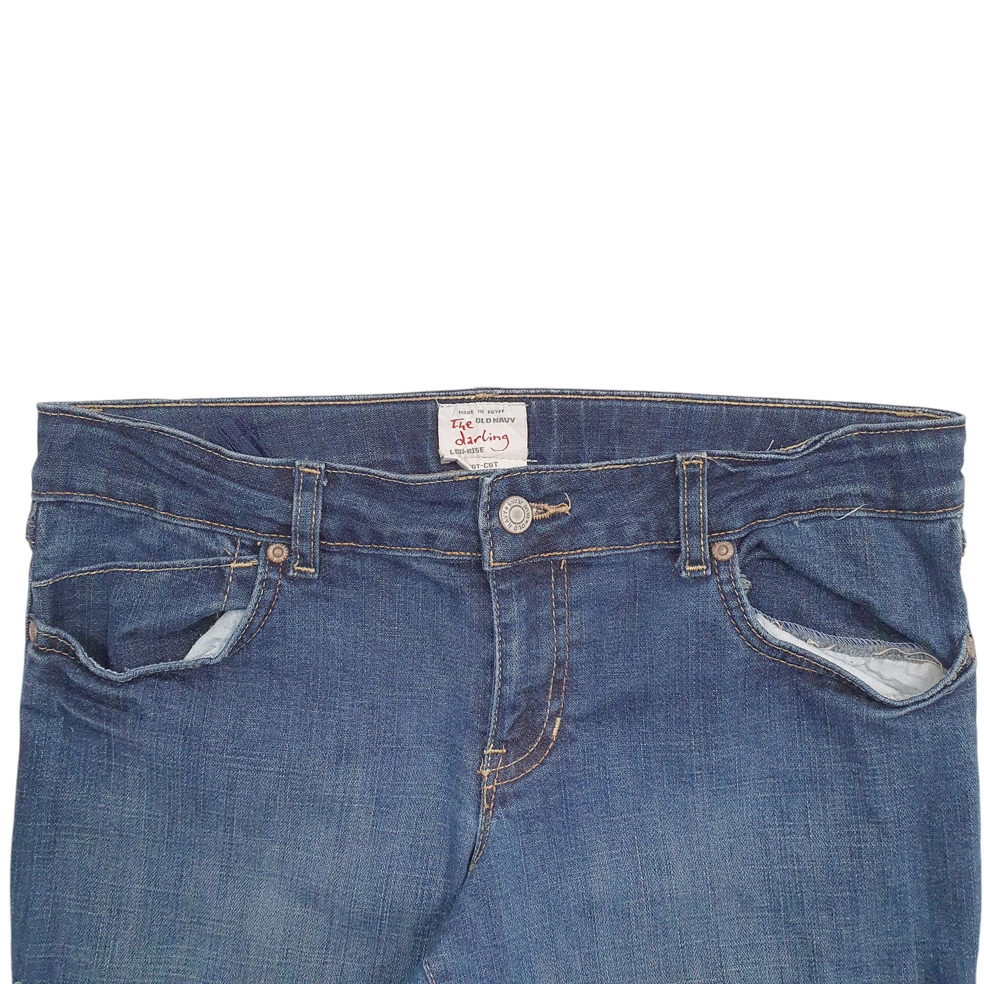 Womens Blue Old Navy Low Rise The Darling Casual JeansW30 L30