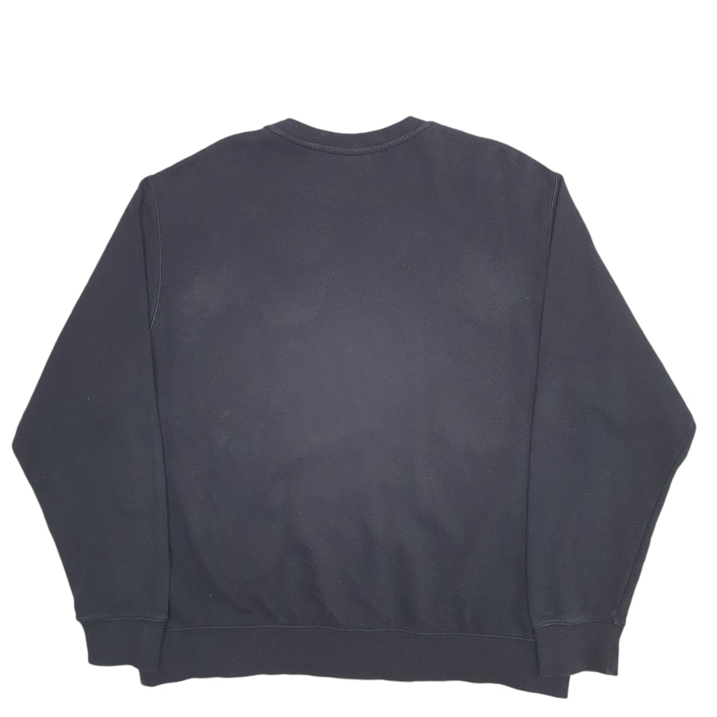 Mens Black Nike Swoosh Crewneck Jumper