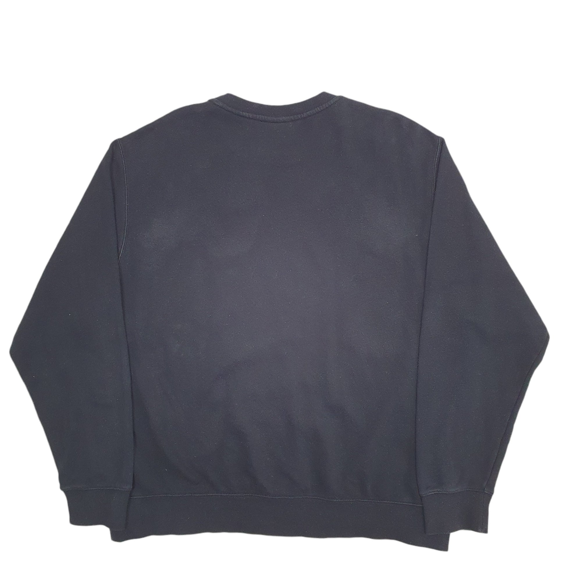 Mens Black Nike Swoosh Crewneck Jumper