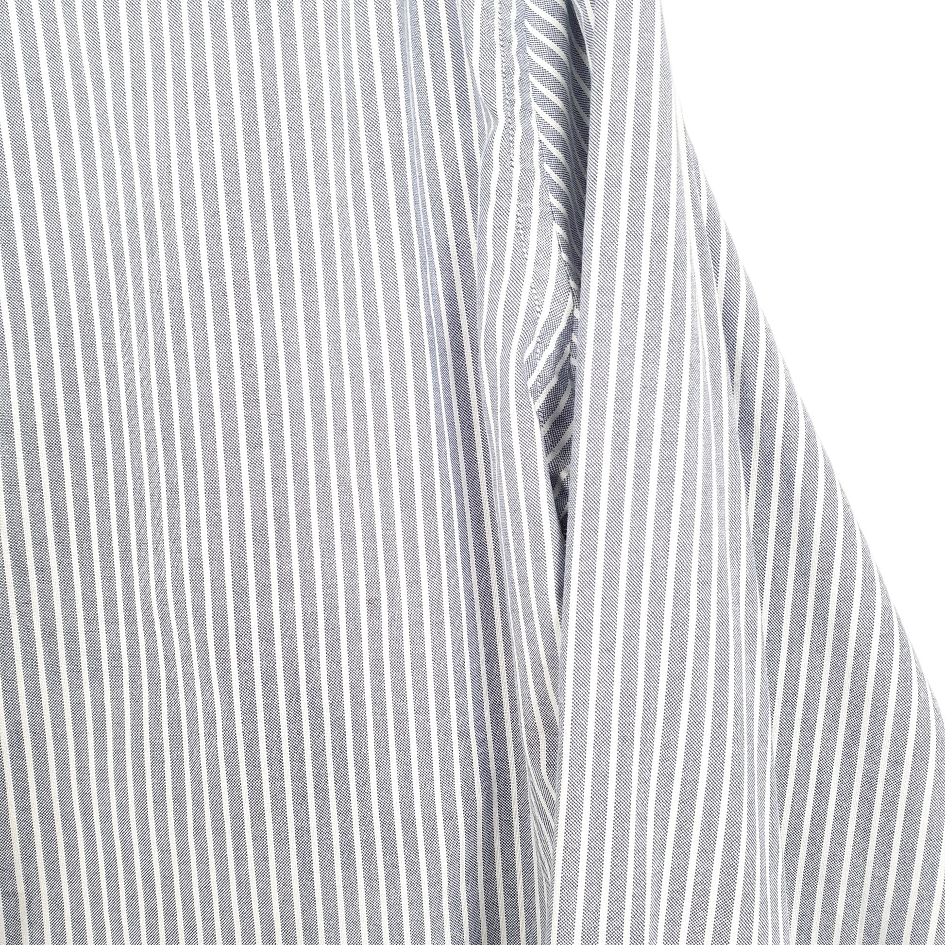 Mens Blue Gant New Haven Oxford Long Sleeve Shirt