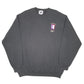 Mens Black Lee Vintage Heavyweight American Cancer Society 2000 Y2K Crewneck Jumper