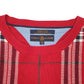 Mens Red Tommy Hilfiger Vintage Golf Sweater 2000s 2003 Crewneck Jumper