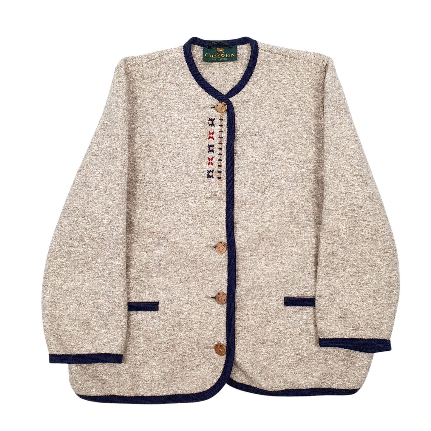 Womens Beige Giesswein Vintage Cardigan Jumper