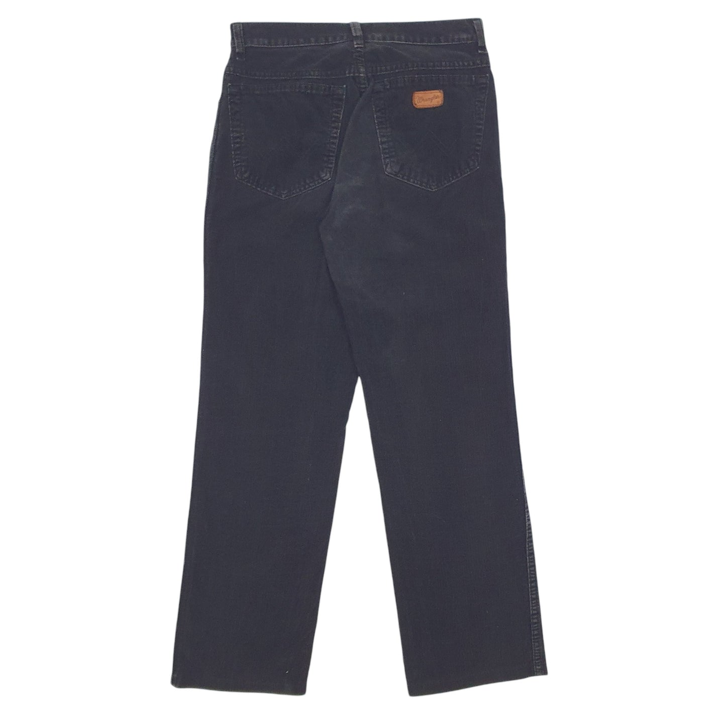 Mens Black Wrangler  Corduroy Trousers