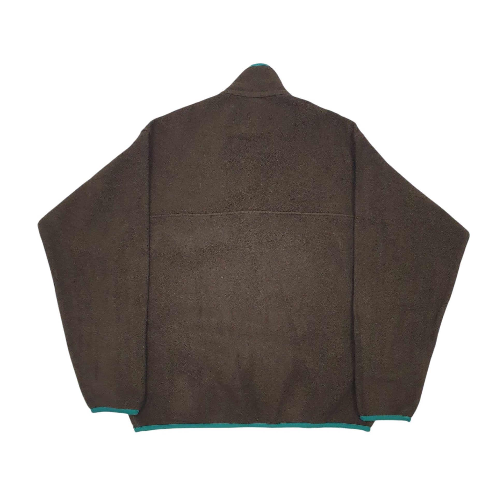 Mens Brown Patagonia Synchilla Quarter Zip Jumper