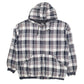 Mens Grey Dickies Hoodie Shirt Check  Coat