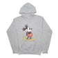Mens Grey Disney Knit Hoodie Jumper