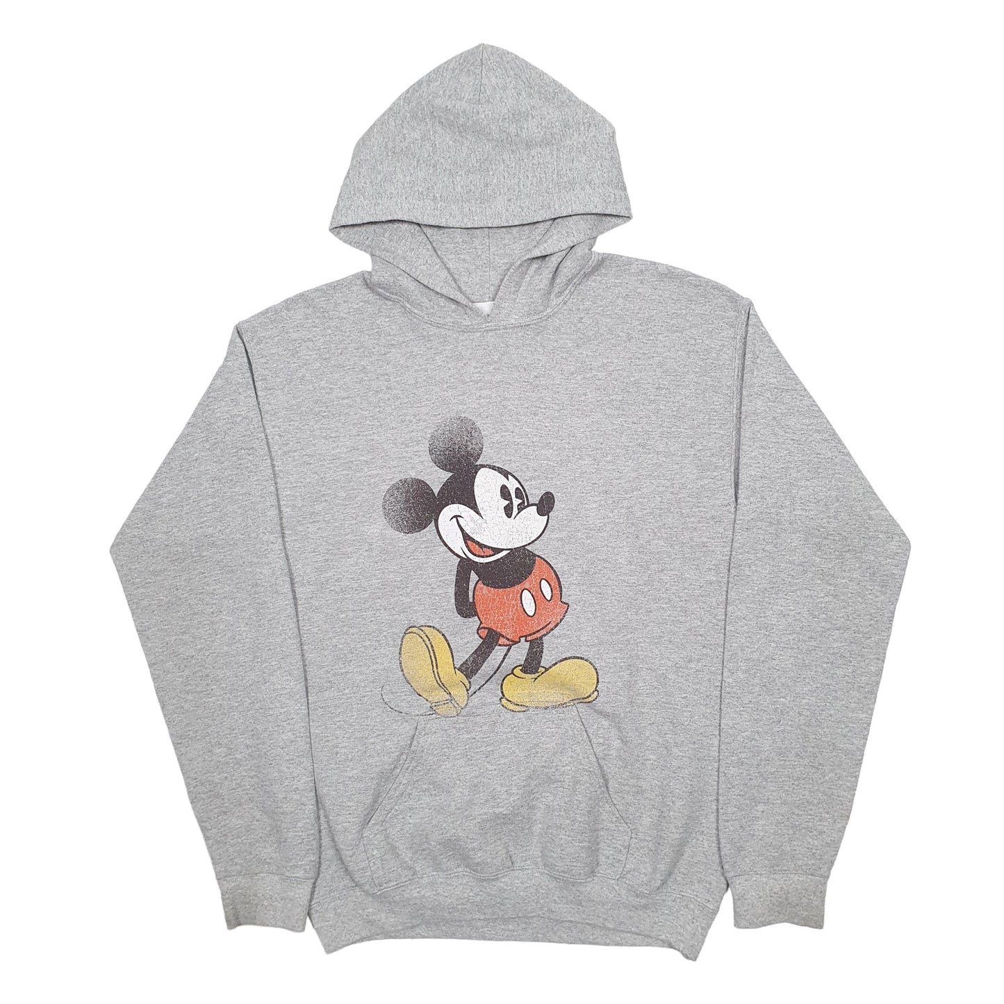 Mens Grey Disney Knit Hoodie Jumper
