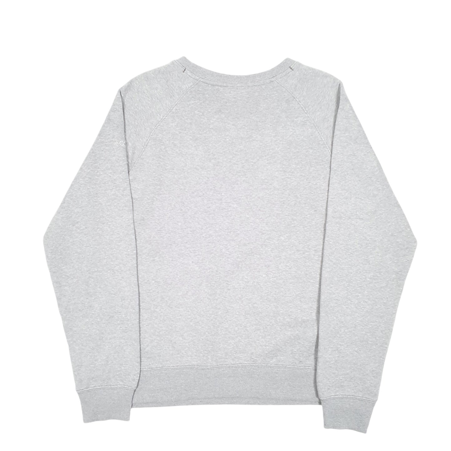 Womens Grey Columbia Sportswear Spellout Crewneck Jumper